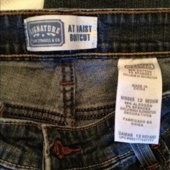 Levi's Signature At Waist Boot Cut Jeans 12 - Picture 6 of 6